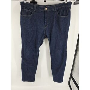 Wicked Stock Biker Jeans Size 42 x 32 Blue Denim Moto Pants Armor Ready USA Made